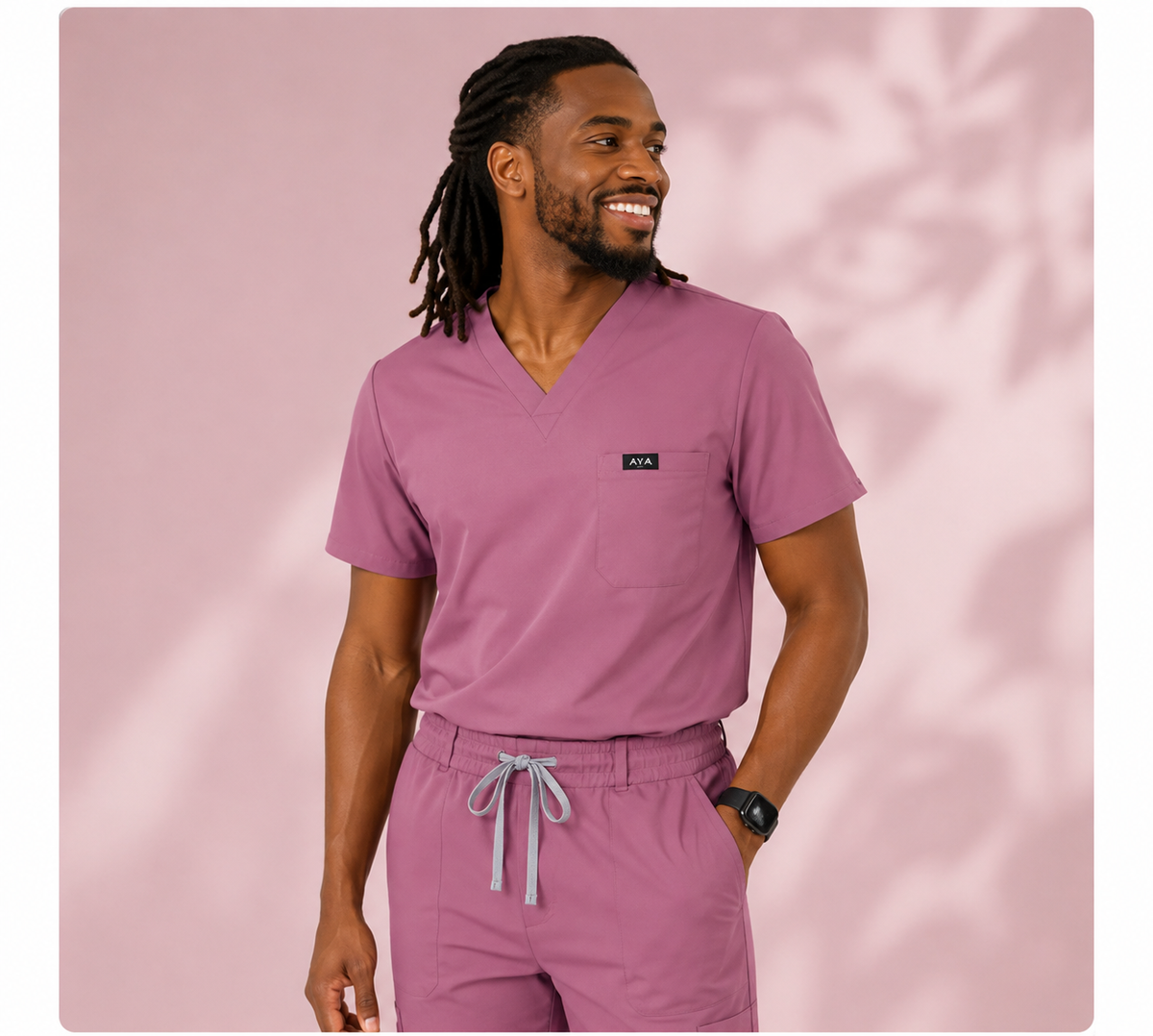 Classic V-Neck Scrub Set