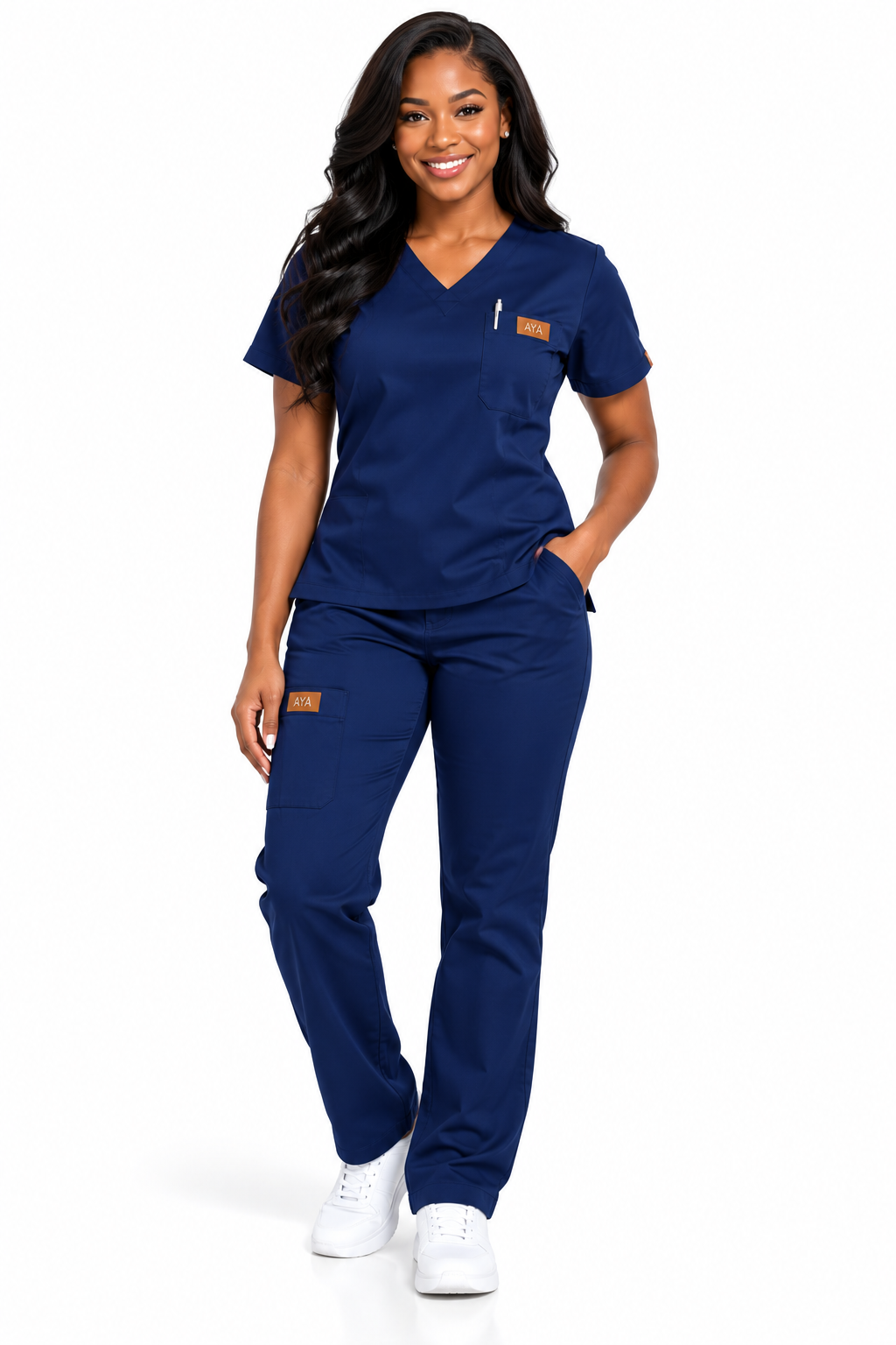 AYA Women's Classic Full Scrub Set