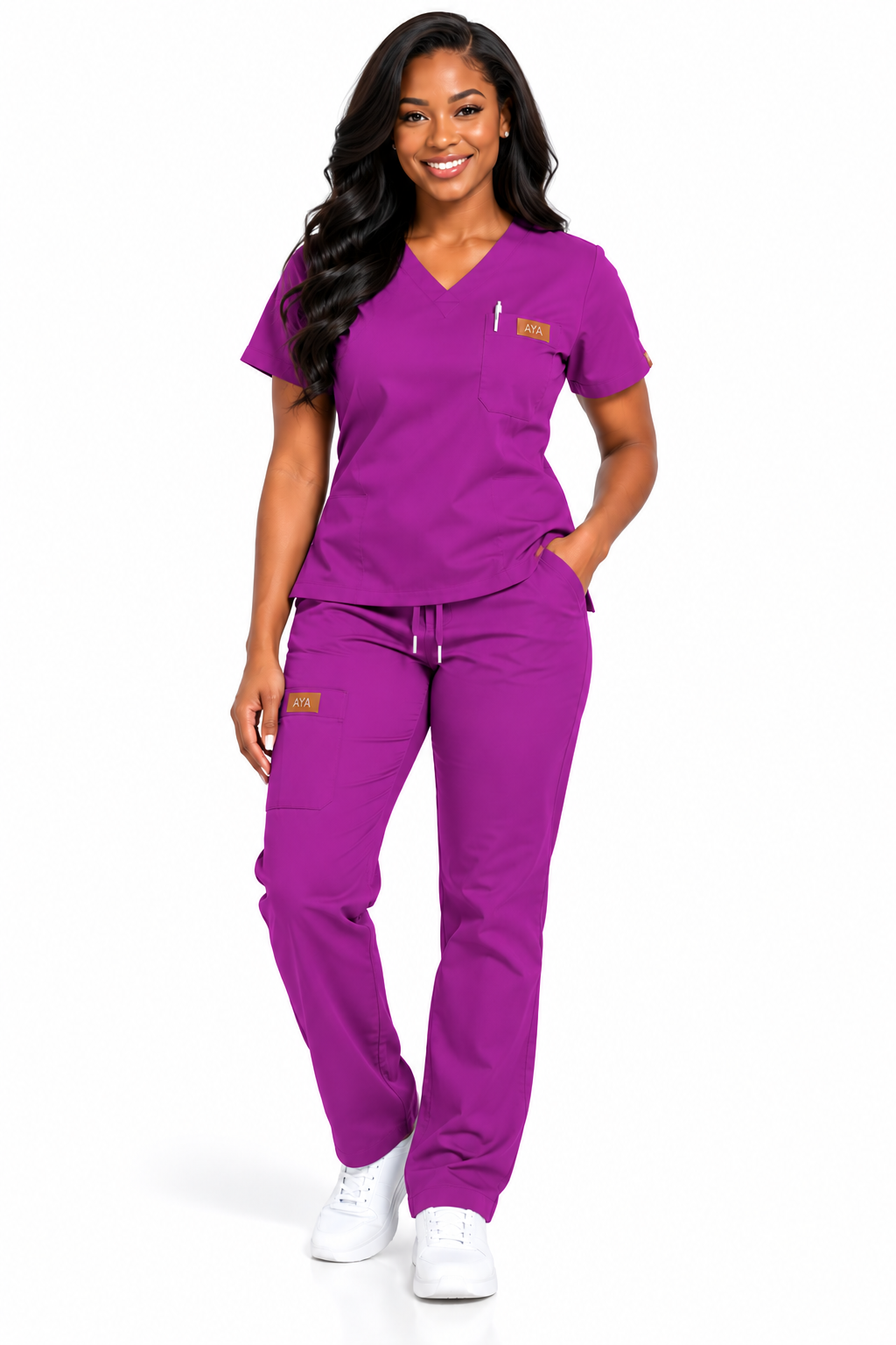 AYA Women's Classic Full Scrub Set
